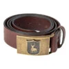 DEERHUNTER - CEINTURE Cuir 8112 Cognac Brown -Chasse Fournitures Boutique deer hunter ceinture cuir 8112
