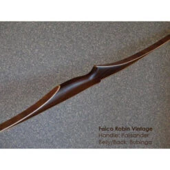 FALCO - Longbow ROBIN 54" Standard -Chasse Fournitures Boutique falco arc longbow robin vintage 54 1 6