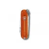 VICTORINOX - CLASSIC SD TRANSLUCIDE FIRE OPAL -Chasse Fournitures Boutique victorinox classic sd translucide fire opal