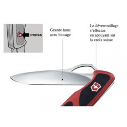VICTORINOX - RANGERGRIP 63 Rouge -Chasse Fournitures Boutique victorinox rangergrip 63 rouge 2
